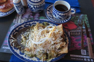 Chilaquiles Verdes en Talavera