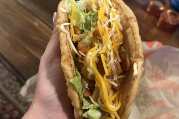 This this the best potato chalupa I’ve ever had.