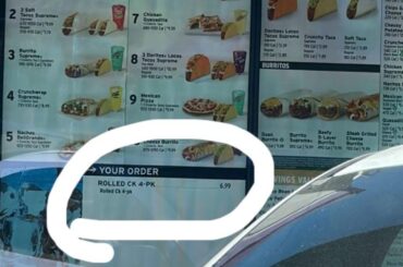 Tyler posey,actor/musician got this at Taco Bell I can’t tel what is is but I want it.