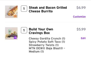 My plans for lunch