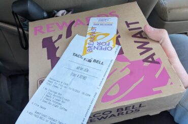 First time I've ever seen a cravings box actually come in a box