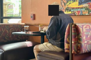 This man brings his own salsa