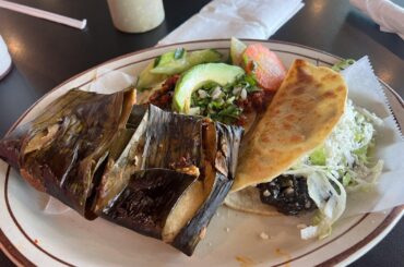 Ate at Culturas Hidalgo y Oaxaca in Salinas, California yesterday. First time having huitlacoche (was in the quesadilla on the right in the pics). Amazing food right off the 101 in Salinas - highly recommend!
