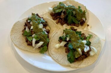 First attempt at Carne ASADA tacos