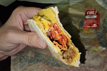 Double Stacked Taco & 3-Cheese Chicken Flatbread