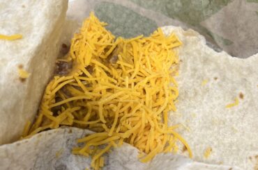 Should I have ordered my extra cheese burrito melted??