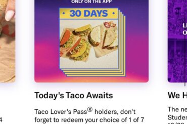 Taco pass question