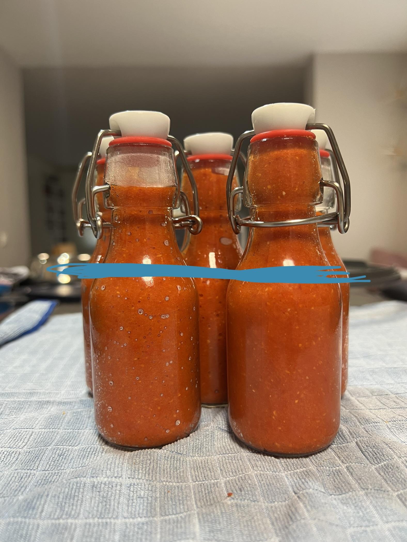 How to get air out of sauce? Chili Chili