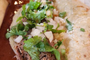 Extra greasy tacos de borrego (sheep tacos)