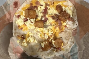 Finally tried the breakfast taco as part of the Taco Lovers Pass