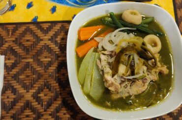 Mole verde estilo Oaxaca