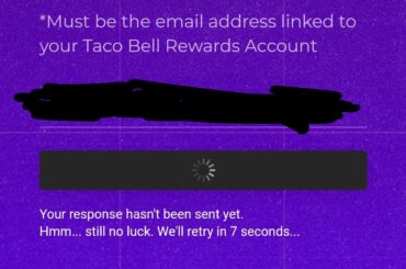 First 100 in, did anyone get this error?