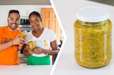 How To Make Trini Pepper Sauce | Foodie Nation