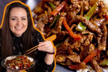 I LOVE this Black Pepper Beef Stir Fry