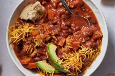 Easy Slow Cooker Spicy Turkey Chili Recipe