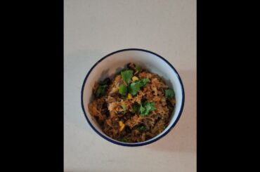 Savory Delights Soy Chorizo Rice with Black Beans, Corn, and Pepper Recipe