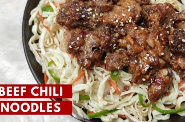 Sweet Chili Beef Noodles - An Easy, Delicious Recipe! @mamagician
