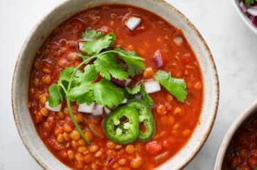 Vegan But Hearty Lentil Chili Recipe