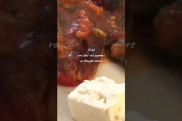 Fried Peppers in Tomato sauce