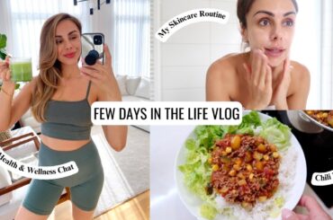 VLOG | Morning Skincare Routine, Chili Bowls & Prioritizing Health | Annie Jaffrey
