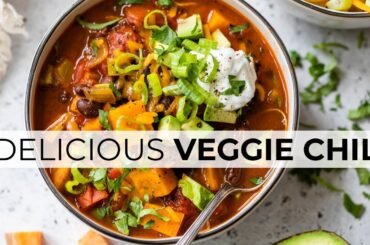 VEGAN CHILI RECIPE | how to make delicious vegetarian chili