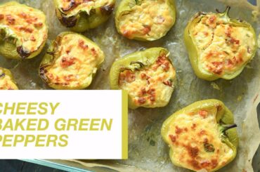Cheesy Baked Green Peppers | Food Channel L Recipes