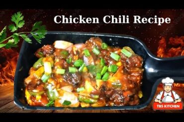 CHICKEN CHILI RECIPE , CHILLI CHICKEN