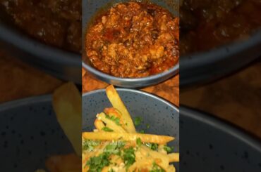 The best chili and fries #food #dinner #cooking #homemade