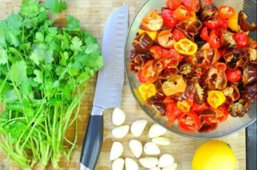 The World's Hottest Pepper Sauce Using Trinidad Moruga Scorpion and Ghost Peppers (Bhut Jolikia).