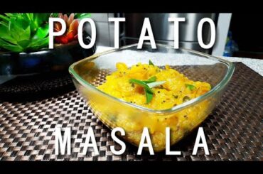 Potato Masala  |  Aloo Masala  |  Potato Recipes For Dosa, Poori, And Chapati