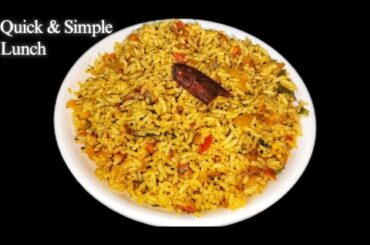 Poondu Milagu Sadam | Garlic Pepper Rice | Lunch Box Recipes | Variety Rice