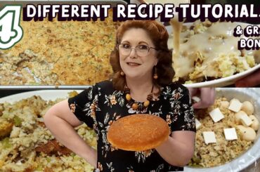 4 Fantastic Recipes For Southern Cornbread Dressing - From Old Fashioned To Quick And Easy!