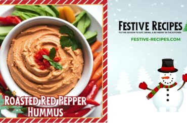 Roasted Red Pepper Hummus Recipe