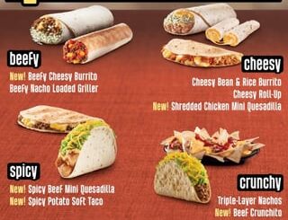 $1 Cravings Menu (2013)