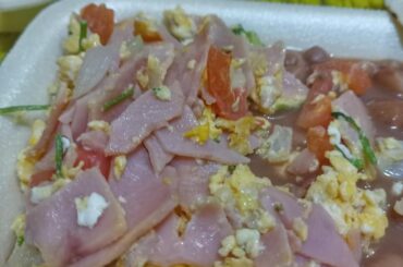 Webito con jamon