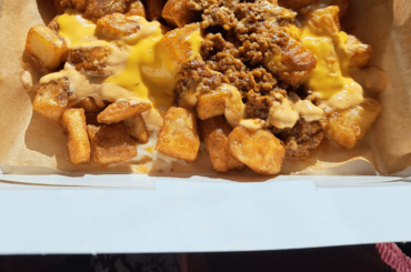 My TB was out of fries, got a great substitute!