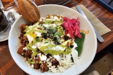Chilaquiles con chorizo