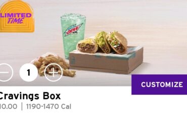 No $5 cravings box for me!