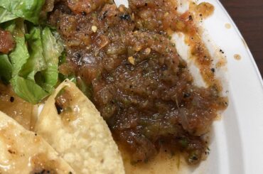 What’s in this roasted salsa?