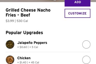Grilled cheese nacho fries. Expectations VS Reality