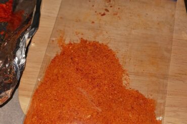 Made powder. But no idea from what exactly