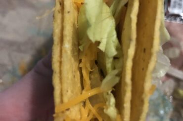 Anyone else ever receive a double taco?