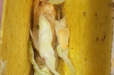 Ordered rolled chicken tacos...