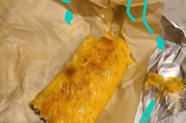 What's missing from my Steak and Bacon Grilled Cheese Burrito??
