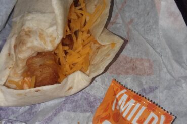 I do love a spicy potato taco with mild. It is indeed the best.