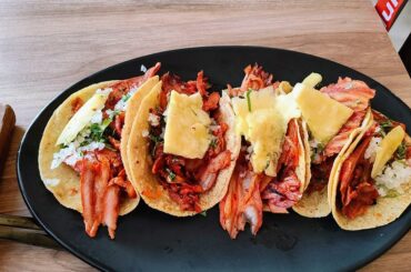 Tacos al pastor at La casa del pastor (Polanco)
