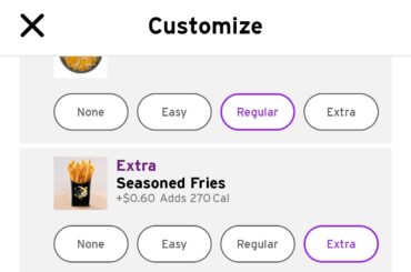 If like 75% more fries are only 60 cents, why not make it $5.60 from the start for a fair amount?