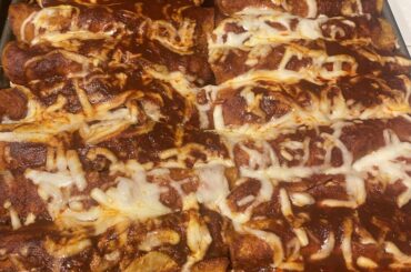 Chicken enchiladas