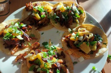 Tacos Al Pastor made by boyfriend.
