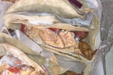 Fish tacos, TJ.